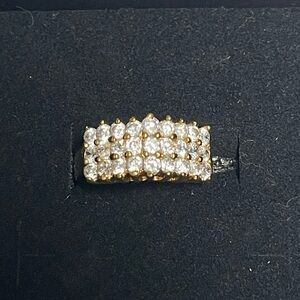 Gold tone ring